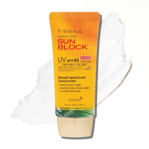 티베나 올웨이즈 리얼 선 블럭  (SPF45)